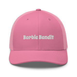 Casquette Barbie bandit trucker
